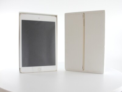 Boxed Apple iPad Mini 4 16GB Wi-Fi+Cellular V. 9.3.2 Unlocked Gold