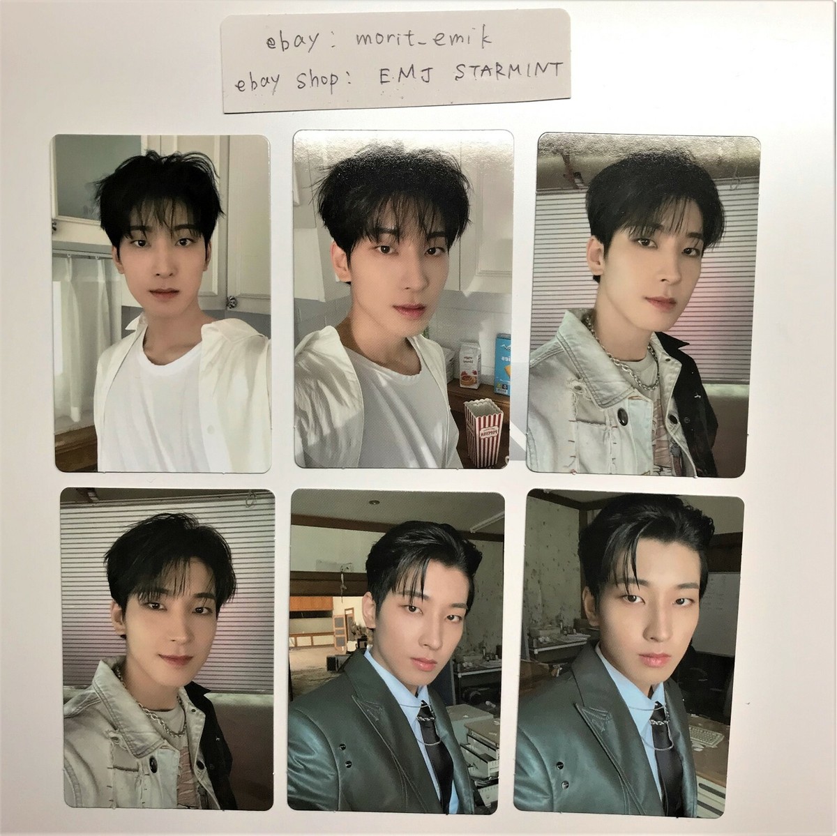 WONWOO SEVENTEEN - Attacca - Official Photo card Op.1 2 3 SVT