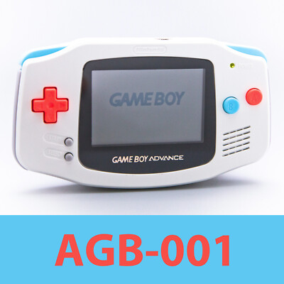 Nintendo GBA GameBoy Advance System AGB-001 Custom Reshell | Fully