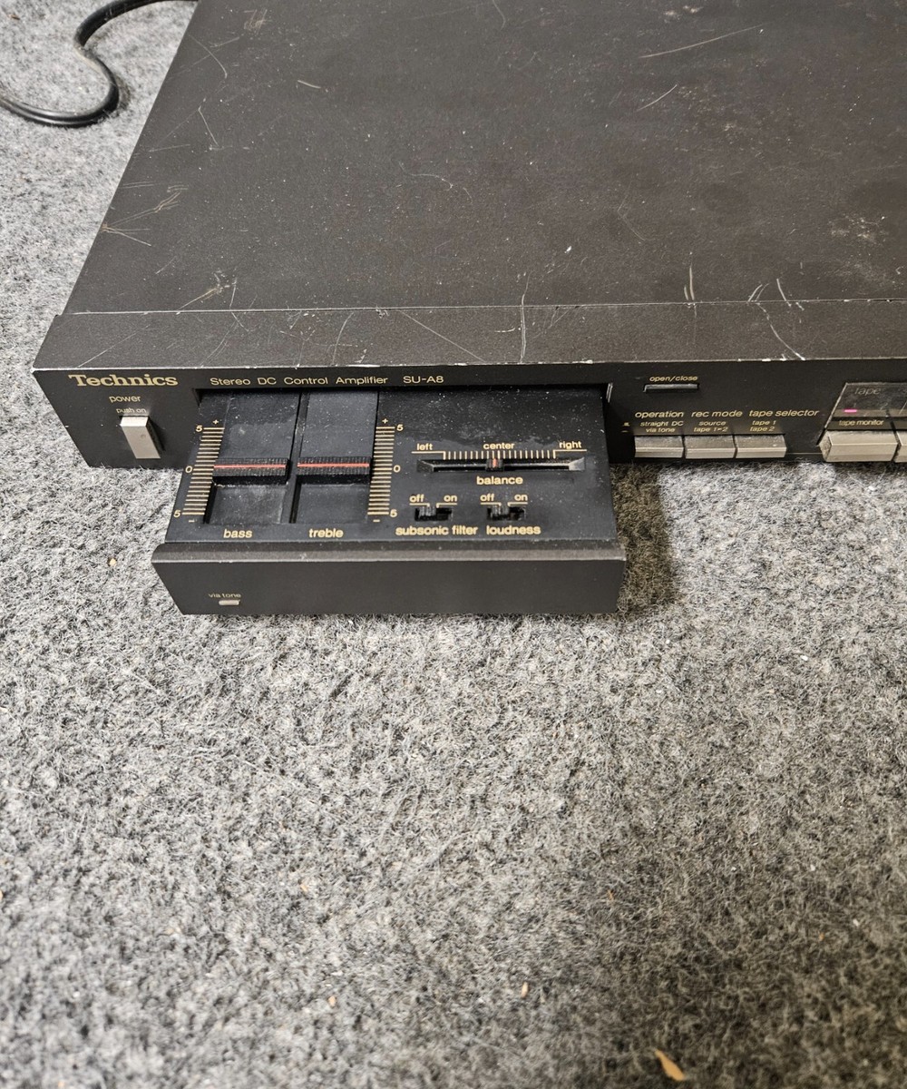 Very Rare! Technics Stereo PRE AMPLIFIER SU-A8 pre amp | eBay