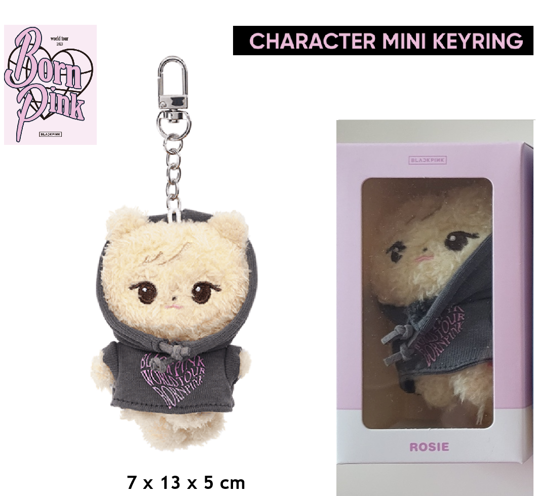 BLACKPINK Character mini KEYRING - World Tour BORN PINK OFFICIAL