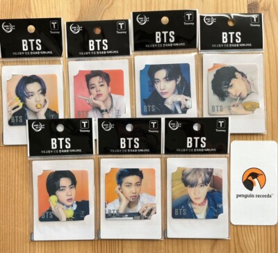 BTS BUTTER 2021 MINI T-MONEY CARD KOREA TRANSPORTATION CARD CU V