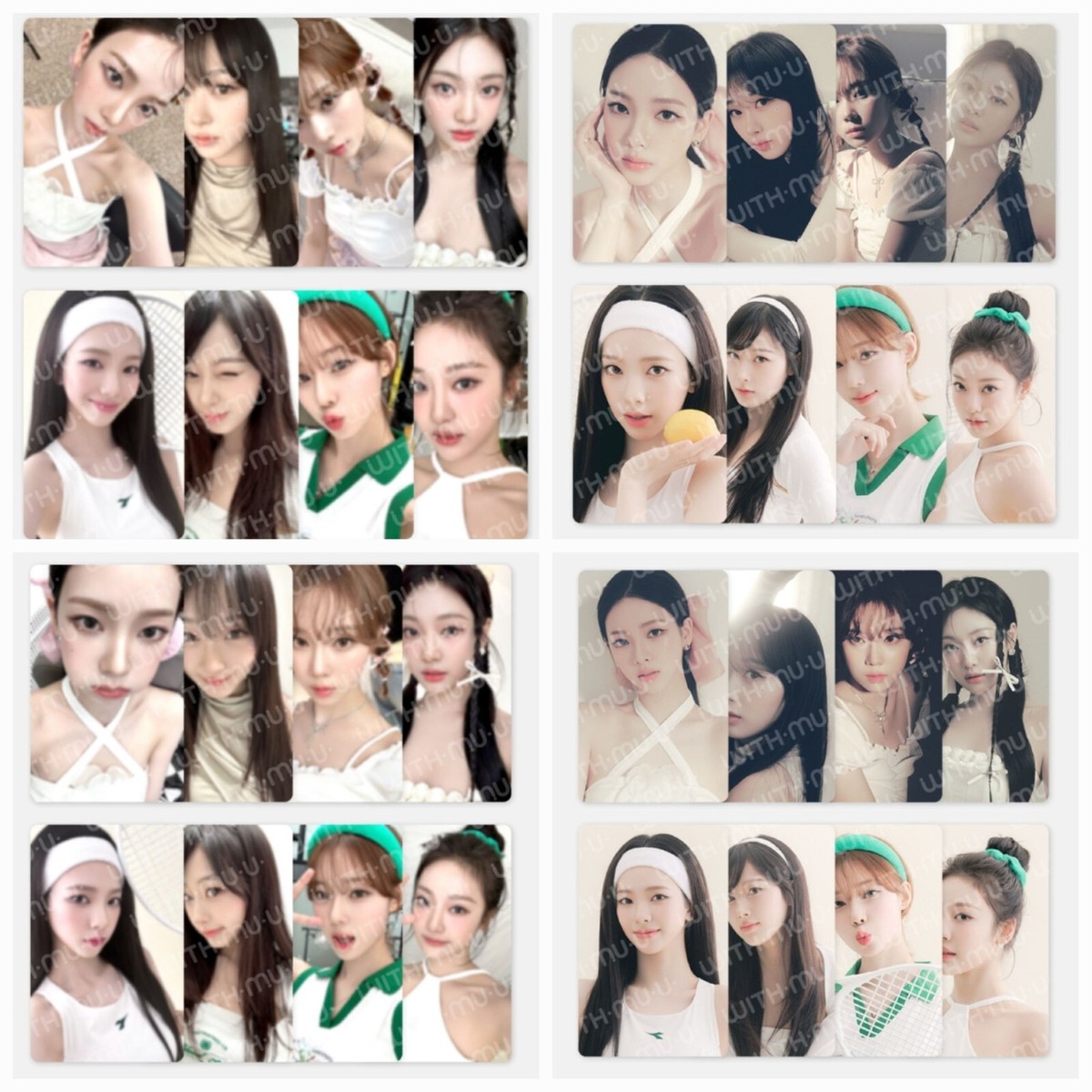 AESPA 2024 SEASON'S GREETINGS random Trading PHOTOCARD set