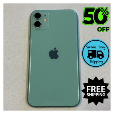 Apple iPhone 11 64GB 128GB 4G Unlocked Verizon T-Mobile Green Red