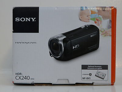 Sony HDR-CX240 Camcorder - Black for sale online | eBay