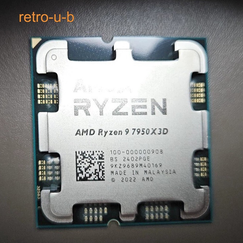 AMD Ryzen 9 7950X3D AM5 R9 7950X3D 4.2 GHz 16-Core 32-Thread