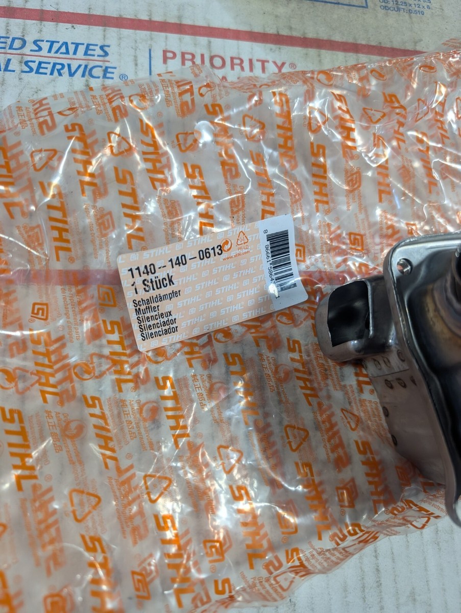 New OEM STIHL MS 362 400 MS362 MS400 Ported Exhaust Dual Port