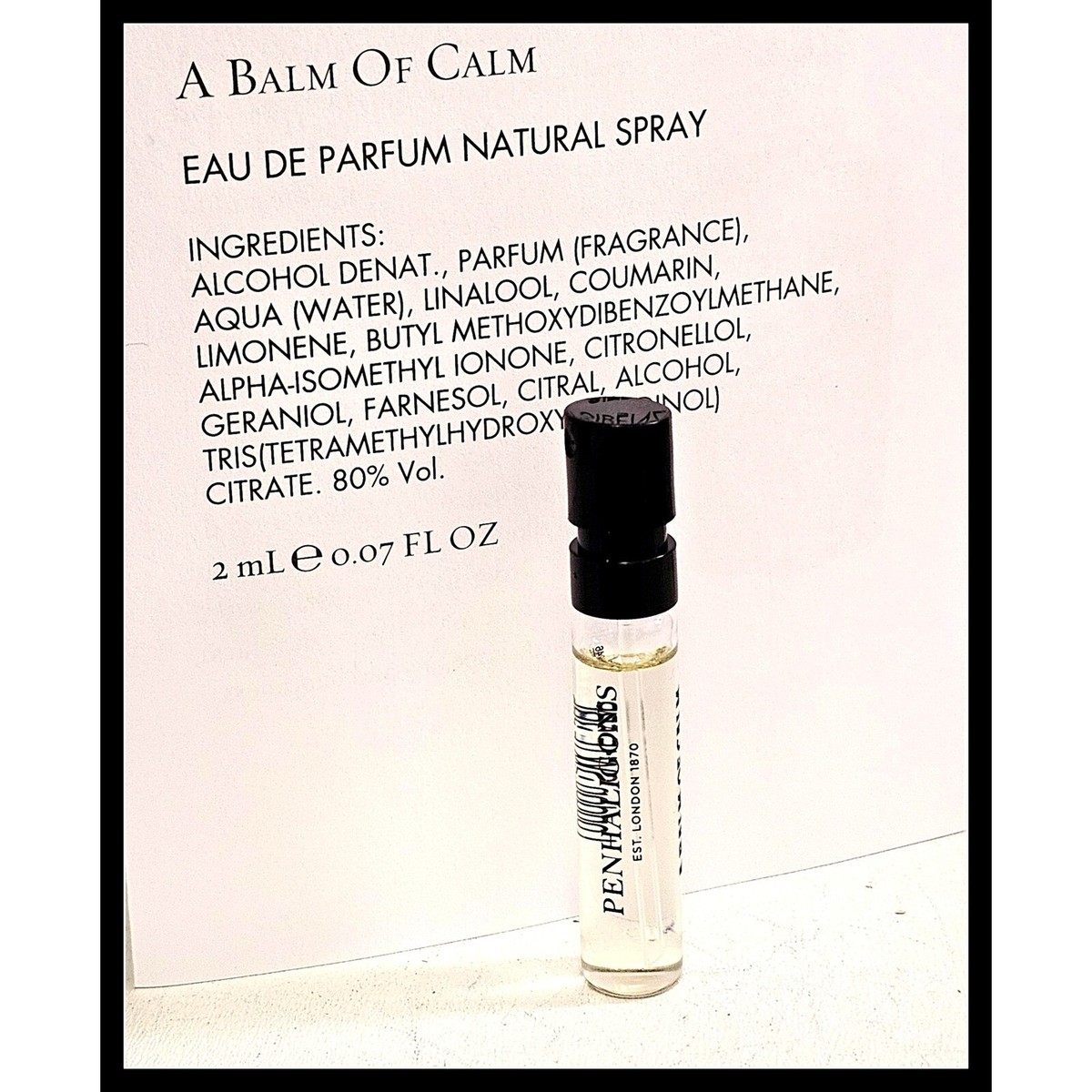 ペンハリガン A BALM OF CALM オードパルファム 50ml Penhaligon's A