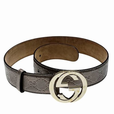 GUCCI 114876 GG Interlocking Belt for Men, Free Shipping [Used] | eBay