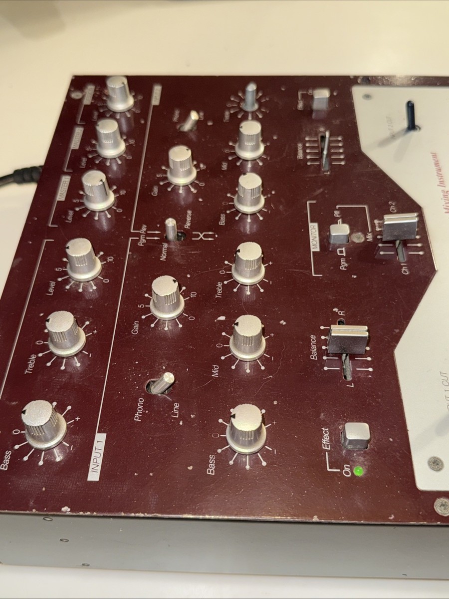 Ecler HAK 320 DJ Mixer Audio audiophile record player turntable