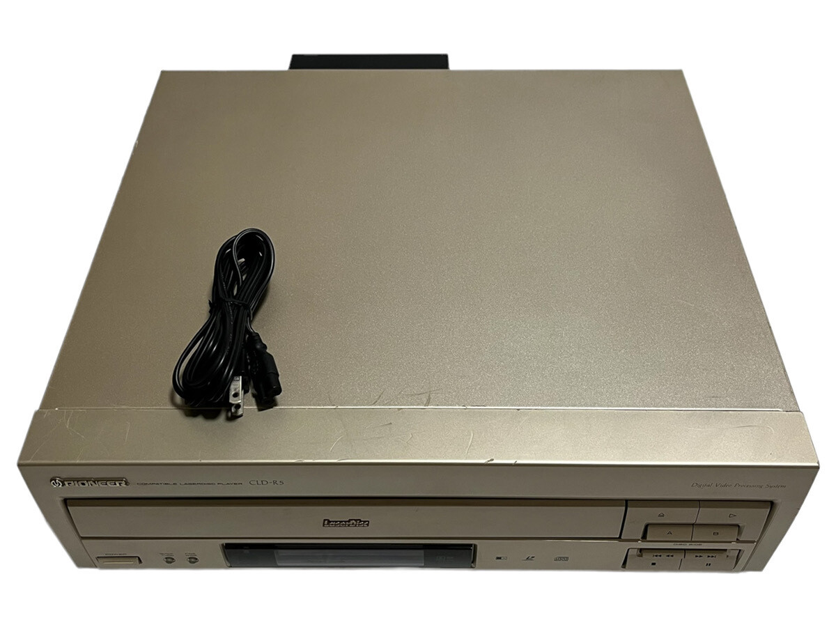 PIONEER CLD-R5 Industrial Laser Disc Player Silver Japan Excellent