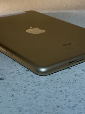 Apple iPad Mini 3 A1600 128GB Gold ✓ | eBay