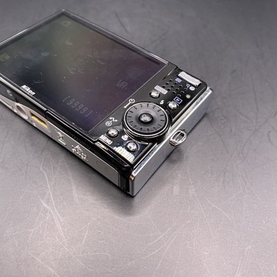 Nikon COOLPIX S50 Silver 7.2 MP Digital Camera English OK