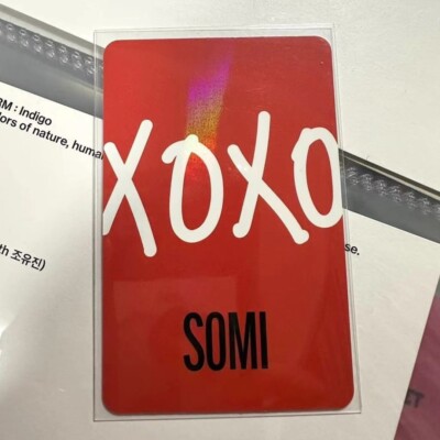 Jeon Somi XOXO   O   Special Card Official Photocard Authentic Rare