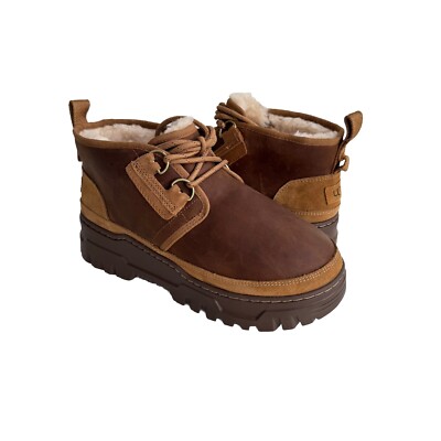 UGG MEN NEUMEL TRAILGAZER CHESTNUT WATERPROOF Boots US 9 / EU 42