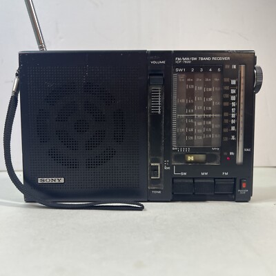 Sony Radio Icf-7600 7 Band FM / MW / SW Receiver Tested / Works | eBay