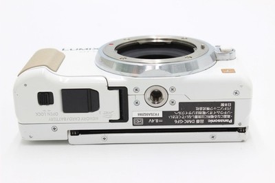 DMC-Gf6 Lumix White Mirrorless Single-Lens Panasonic Body DMC-Gf6