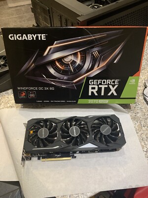 Gigabyte Nvidia Geforce RTX 2070 Super Windforce OC 3x 8G Gaming