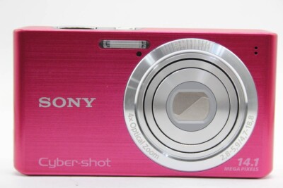 SONY Digital Camera DSC-W610 Pink Cyber Shot 4.0x Optical Zoom w