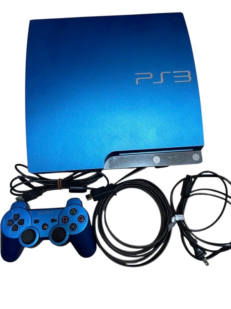 PlayStation 3 PS3 Console 320GB Splash Blue Japan CECH-3000 BSB