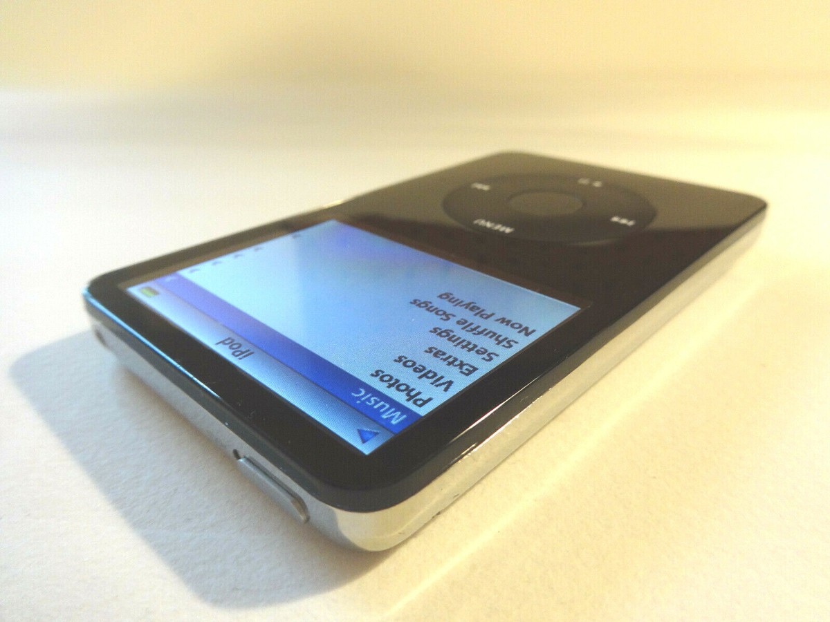 APPLE iPOD CLASSIC 5TH GEN. BLACK 30GBNEW BATTERY | eBay