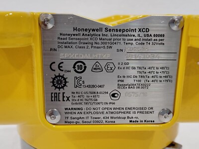 New HONEYWELL SENSEPOINT XCD (ATEX) Flammable Gas Detector