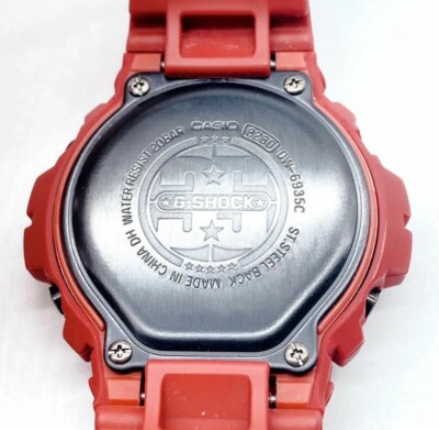 CASIO G-SHOCK DW-6935C-4CR 35TH ANNIVERSARY RED OUT SERIES FROM