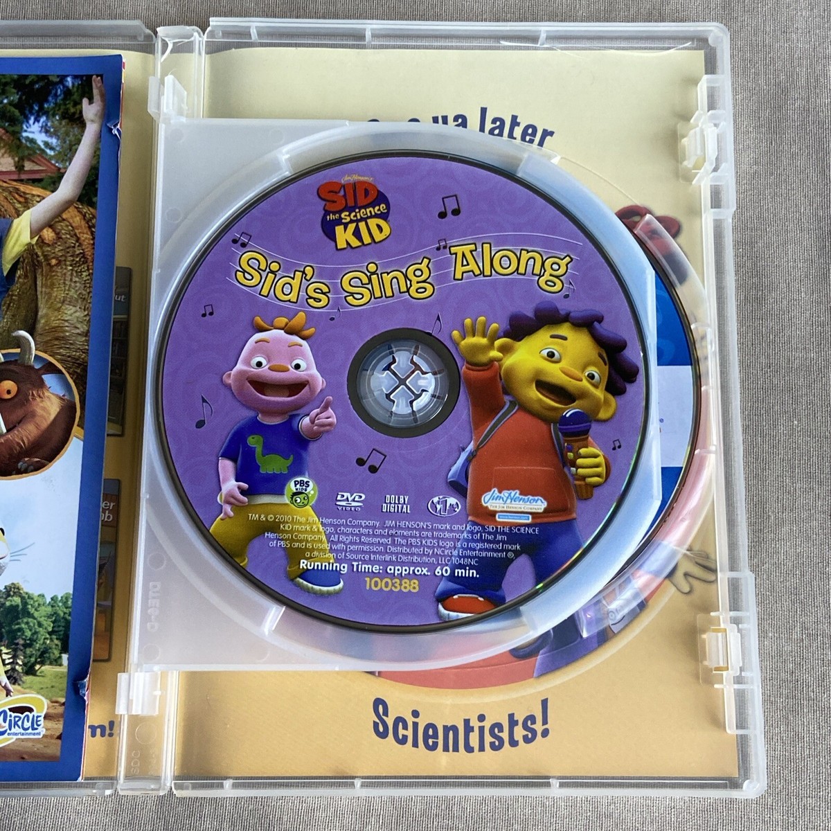 Jim Henson: Sid the Science Kid: Sid's Sing Along (DVD & CD 2-Disc