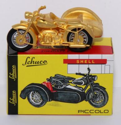 Schuco Piccolo Zündapp KS 601 (Replika), 1:90, gold, OVP | eBay.de