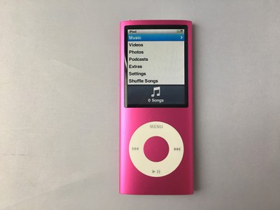 Apple iPod nano 4th Generation Pink (16GB) mint 885909277445| eBay