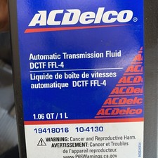 Genuine GM ACDelco DCT Automatic Transmission Fluid 1.06 QT 10