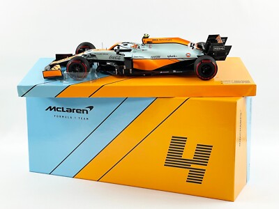 Mclaren F1 MCL35M #4 Lando Norris Monaco GP 2021 3rd Gulf Livery 1