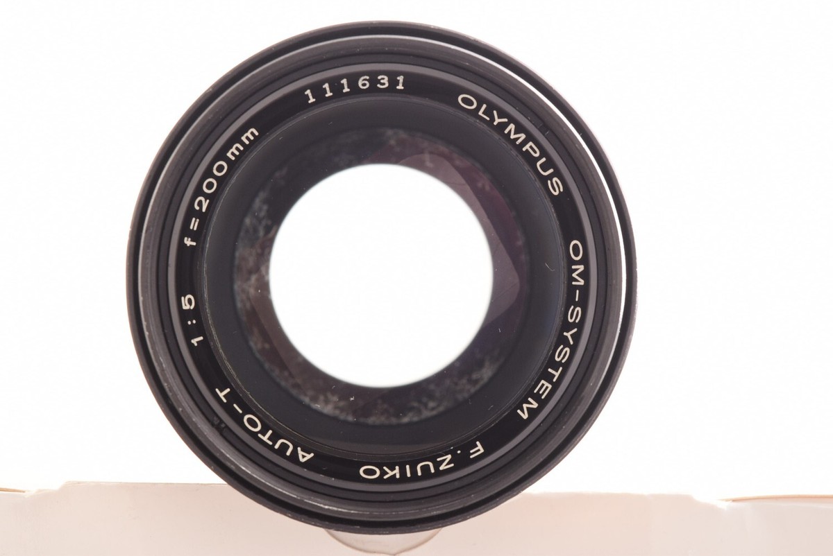 Olympus om-system F.zuiko Auto-T 200mm f5 #111631 kjm 97-74-5