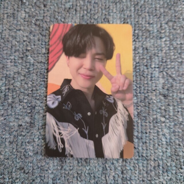 BTS Jimin Butter Soundwave Lucky draw Official Photocard PC Photo