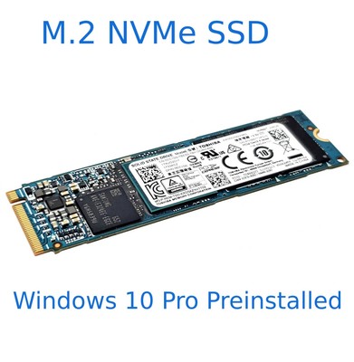 128 256 512 GB 1TB SSD M.2 PCIe Single Notch Hard Drive Laptop w