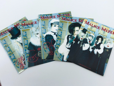 Malice Mizer 36 Photo cards of Mana Klaha Yuki Kozi DigiCube Bara