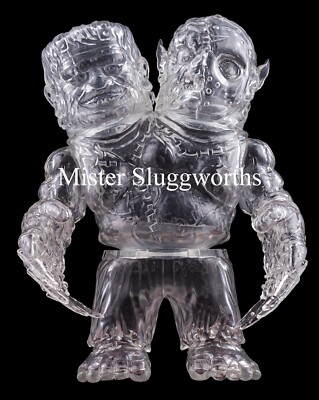 Japan Planet X Asia Clear Frankie Freddy Two Head Creep Sofubi