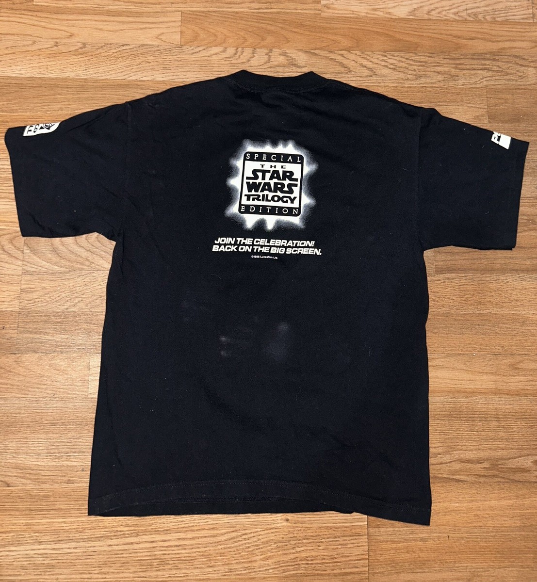 Vintage 1996 Star Wars Taco Bell Darth Vader Promo T Shirt Medium