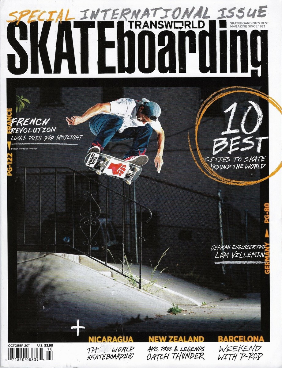 Transworld Skateboarding Magazine / Volume 29 / Issue #10