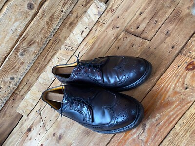 FLORSHEIM IMPERIAL 'Kenmoor' Brown Shell Cordovan Wingtip Dress