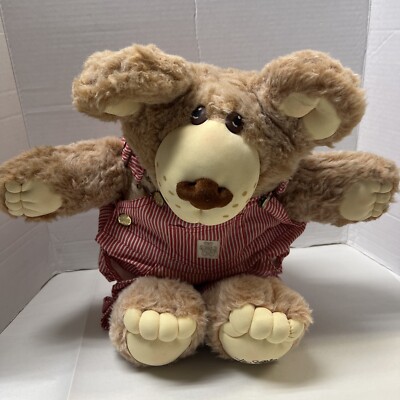 Vtg 80s cabbage patch Xavier Roberts Plush Furskins Teddy Bear