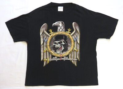 Slayer Vintage T Shirt 1992 Seasons Tour Uberalles Logo 80's