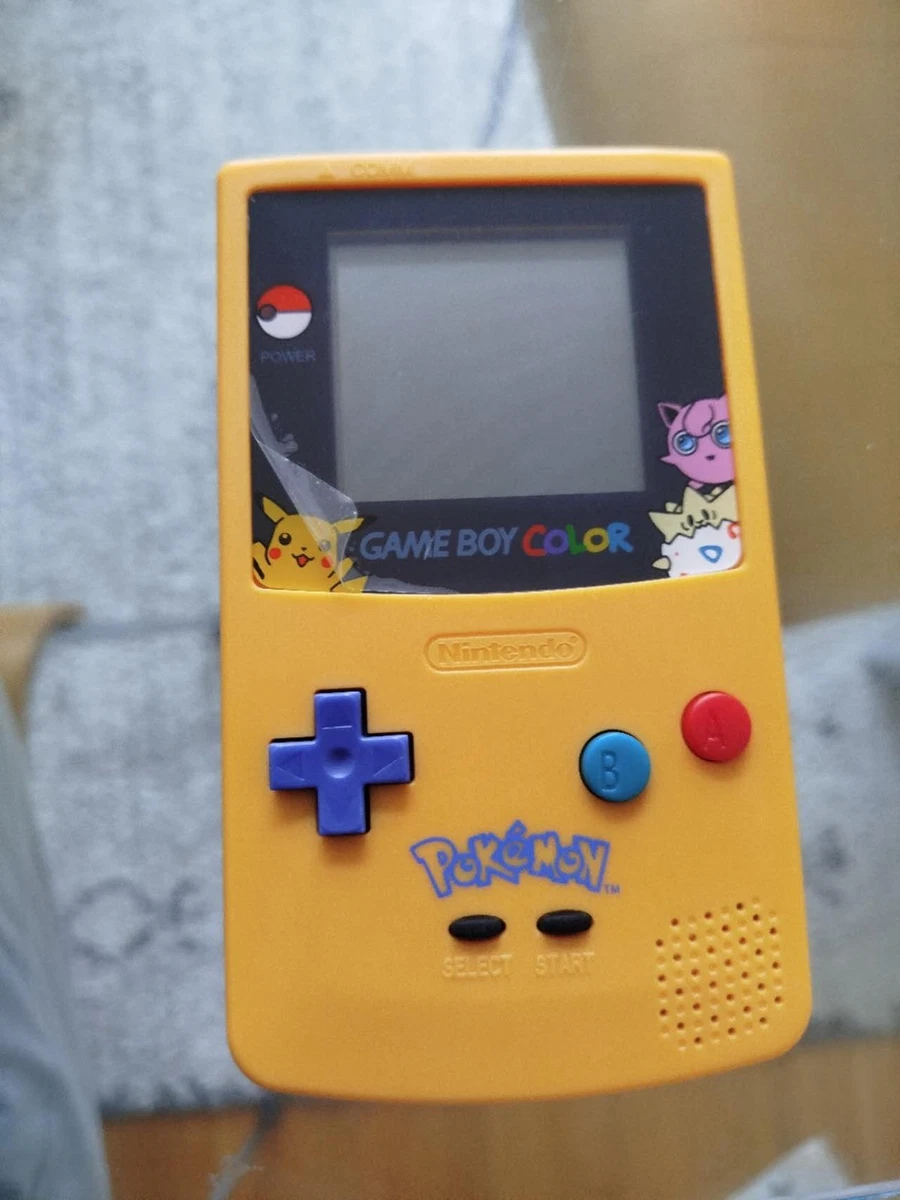 Gameboy Color Pikachu Edition for sale | eBay