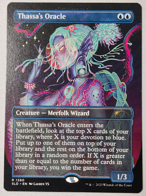 MTG Secret Lair Thassa's Oracle -SLD Cool Ocean Breeze [UPick Foil