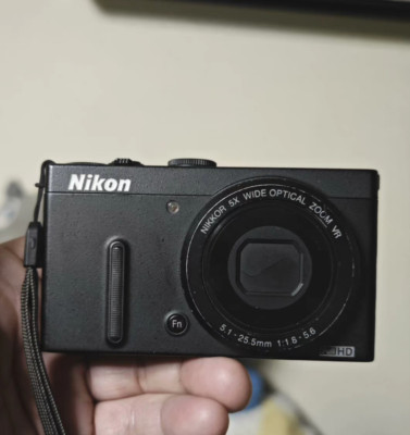 Nikon COOLPIX P330 Black 12.2MP 5x Zoom Lens Digital Camera