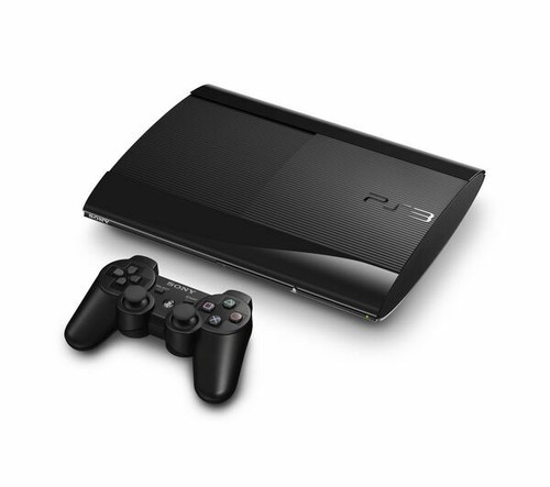 PS3 Charcoal Black CECH 4300C 500GB Console Box PlayStation 3