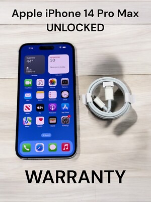 Apple iPhone 14 Pro Max - 256 GB - Purple Unlocked Verizon, AT&T