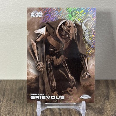 2025 Topps Chrome Star Wars General Grievous #49 Black & White