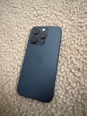 Apple iPhone 15 Pro - 256 GB - Blue Titanium (Unlocked) for sale