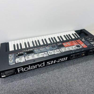 Roland SH-201 シンセサイザー 本体 電源付き 動作品 ノブ欠品あり